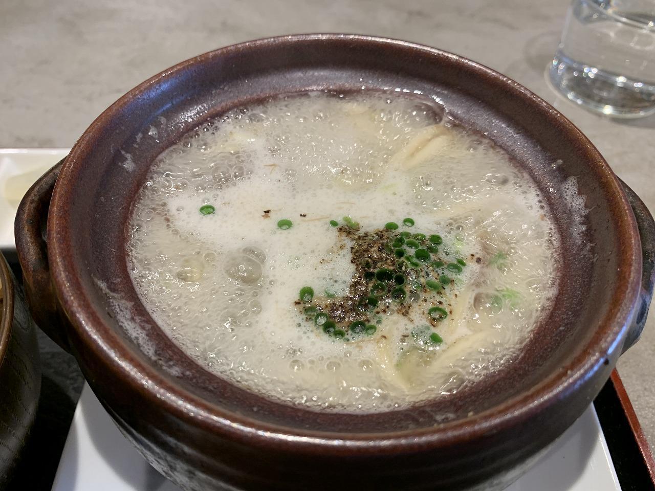 テールスープのチャンポン麺（白）