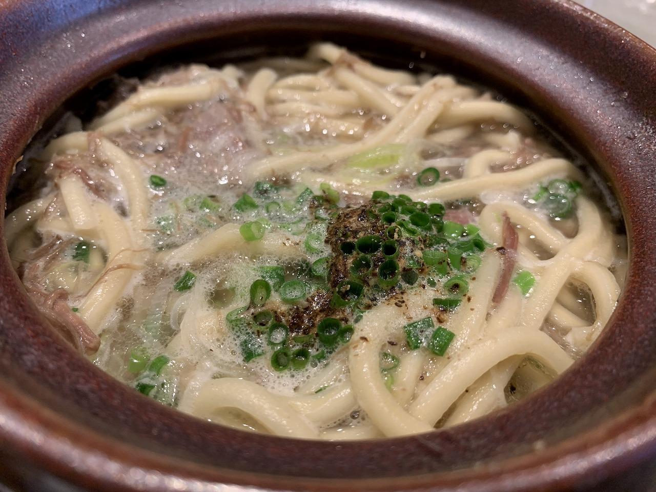 テールスープのチャンポン麺（白）