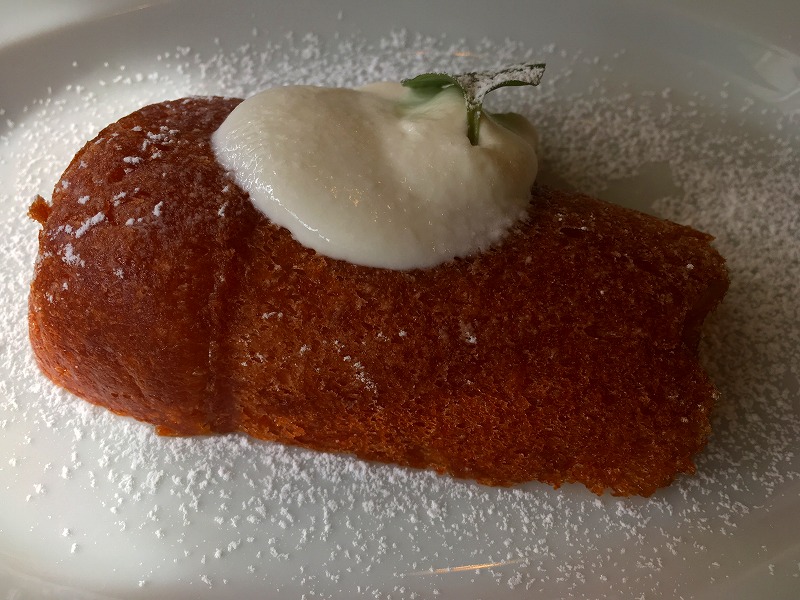 アスパラ菜とタルディーボのビアンコ スパゲティー コラトゥーラ風味 ランチ