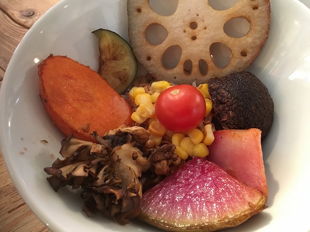 雑穀米ベジタブル カレープレート
