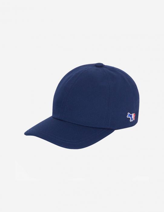 CAP 6P TRICOLOR FOX PATCH 出典：https://maisonkitsune.com