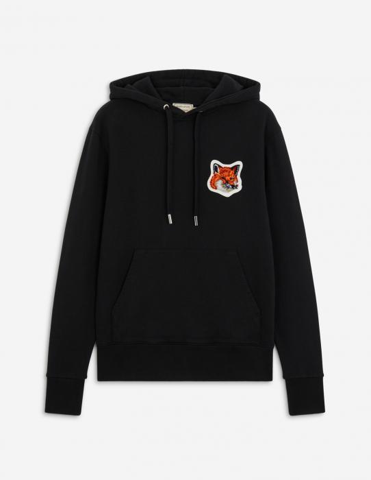 ベルベットフォックス HEAD PATCH CLASSIC HOODIE 出典：https://maisonkitsune.com