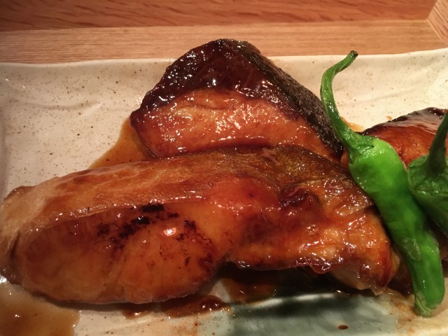 鰤の照り焼き定食