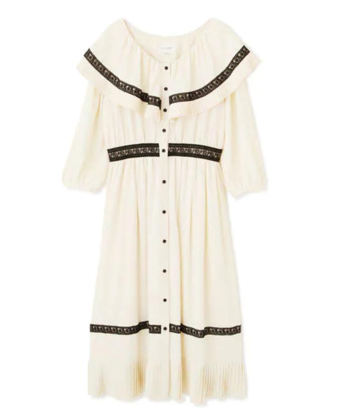 バイカラークレープワンピース 出典：https://store.saneibd.com/all/jj/jj-onepiece/1251240014.html?dwvar_1251240014_color=030#start=6
