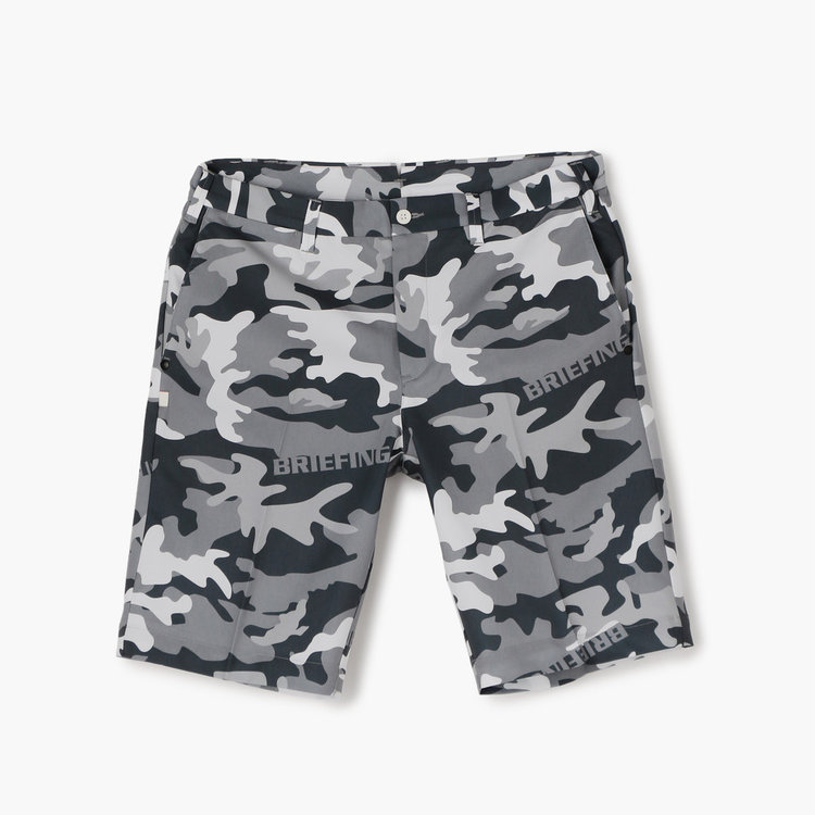 MENS B-CAMO SHORT PANTSGRAY CAMO 出典：BRIEFING　https://www.briefing-usa.com/items/BRG191M20