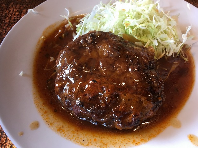 煮込みハンバーグ定食