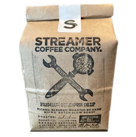 プレミアムストリーマードリップ コーヒー PREMIUM STREAMER DRIP 200g 豆のまま（ブラジル・コロンビア） 出典：https://www.streamercoffee-estore.tokyo/items/28616916