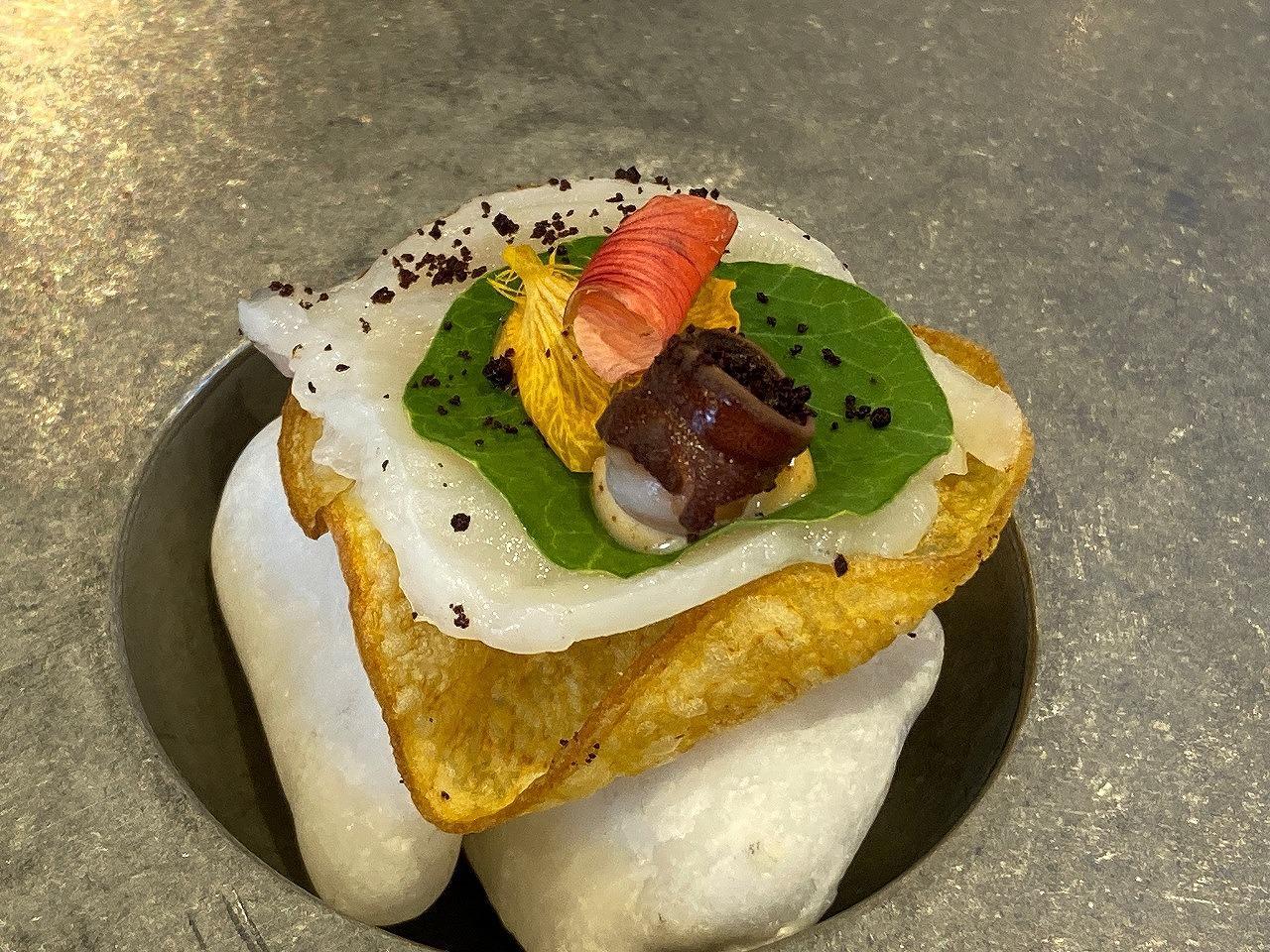 Menu misola(ランチ) 水蛸　パプリカ