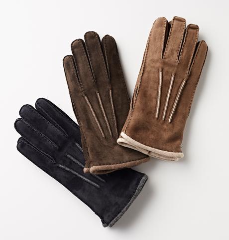 LA TERRA(ラ・テッラ) SUEDE CASHMERE GLOVES 出典：http://sharon-shop.jp