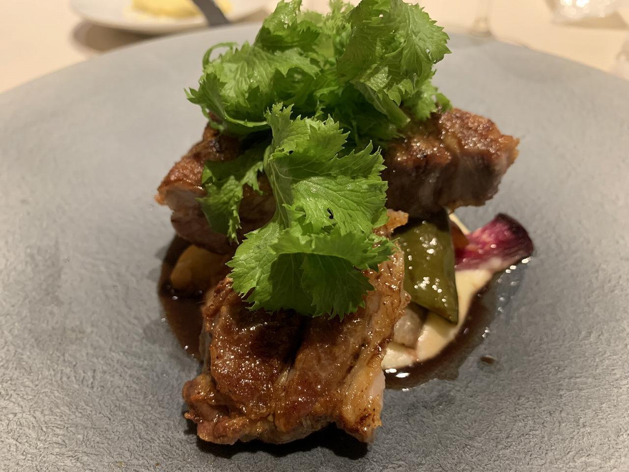 シェフおまかせコース 肉料理