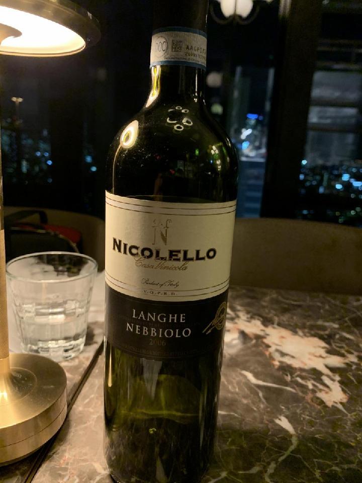 Nicolello Langhe Nebbiolo(ニコレッロ ランゲ・ネッビオ