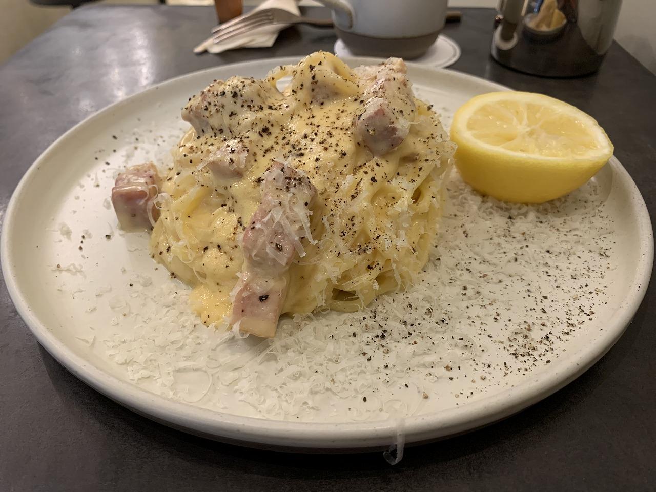 レモンカルボナーラ
