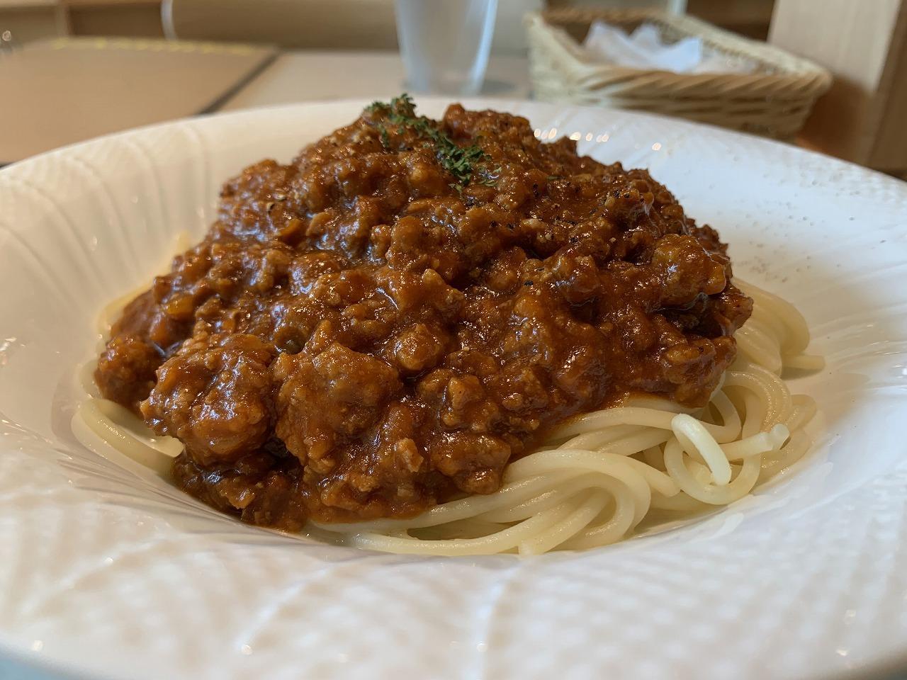 お母さんのミートソーススパゲッティ