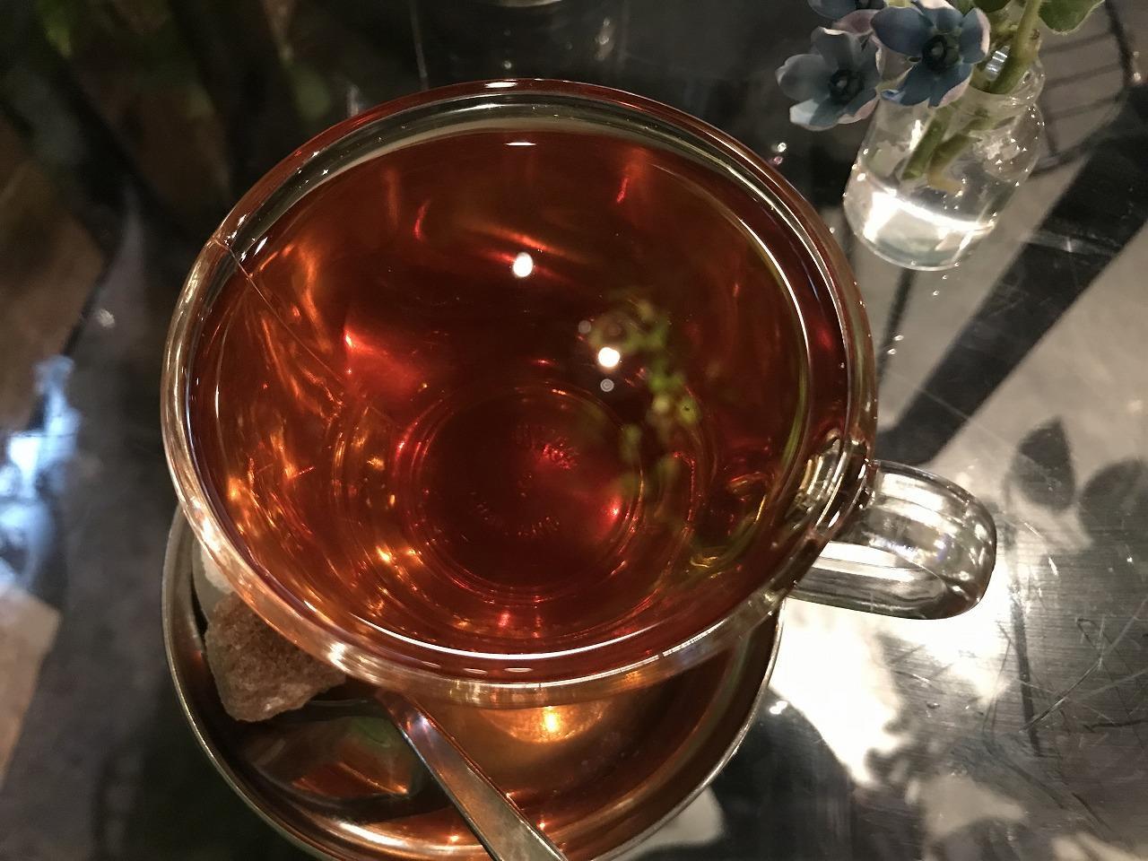 バラの紅茶