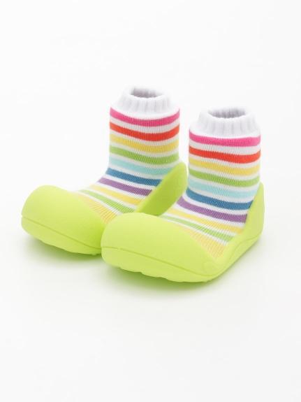 [ベビー]Attipas　Rainbow 出典：https://hakka-online.jp/brand/ribbonhakkakids/item/RHK0117S0019?areaid=ebRHK01