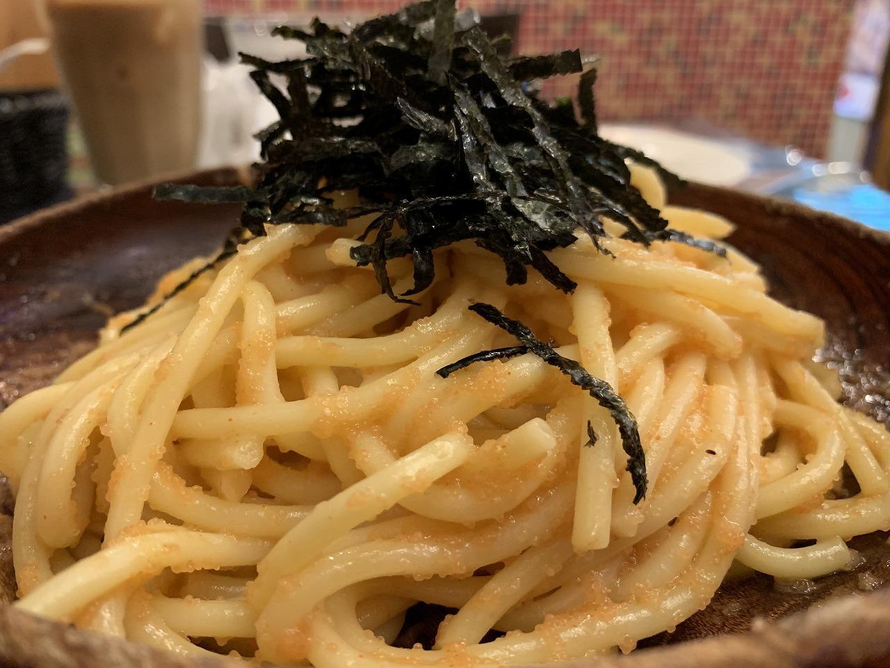 和風明太パスタ