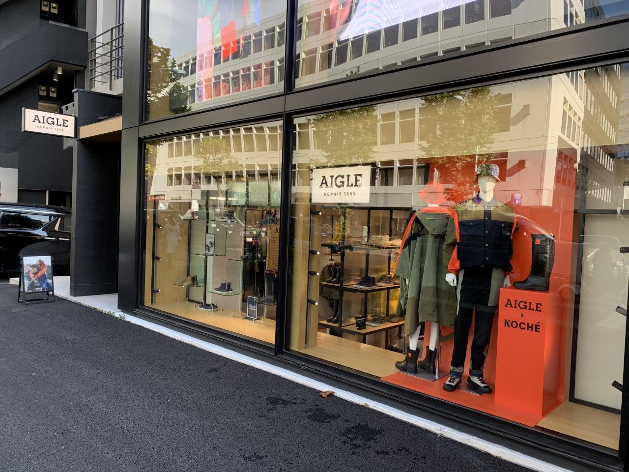 AIGLE HARAJUKU　エーグル　原宿