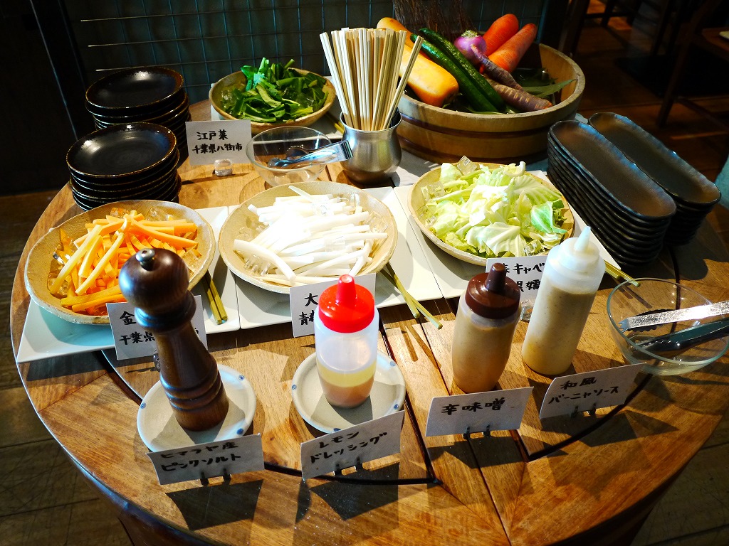 Cuisine de HARUNO (はるの）表参道 ランチの野菜食べ放題